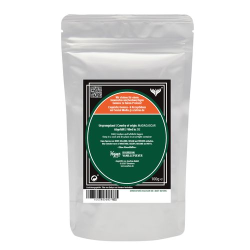 Bourbon Vanillepulver 100 Gramm