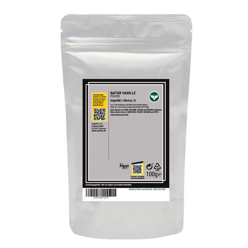 Natur-Vanillepulver 100 Gramm