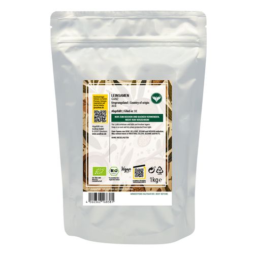 BIO Leinsamen ganz (1kg)