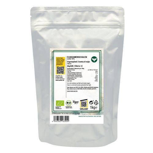 BIO Flohsamenschalen (1kg)