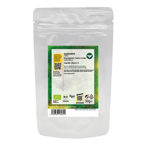 BIO-Kardamom ganz (50 Gramm)