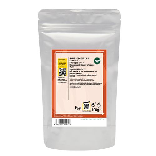 Bhut Jolokia gemahlen 100 Gramm
