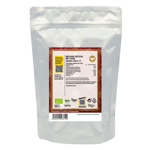 BIO Datteln Medjool mit Stein 1kg