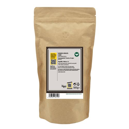 Arabica Brazil ganz (500g)
